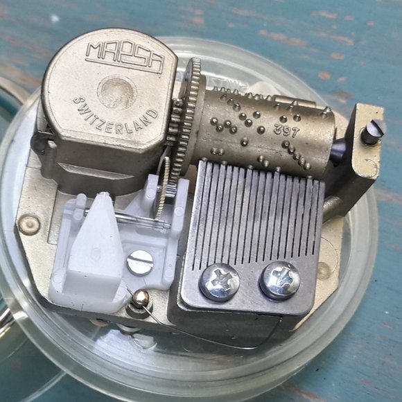 Music Box Replacement Switzerland Mapsa Swiss Musical Movement SONG Edelwiess - Picture 7 of 16